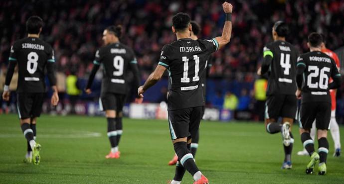 ยูฟ่าแชมเปียนส์ลีก - ซาลาห์ยิงจุดโทษ ลิเวอร์พูลชนะคิโรน่า 1-0 การันตีเข้ารอบล่วงหน้า